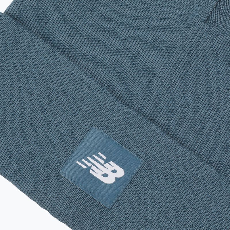 Зимна шапка New Balance Flying Logo storm blue 3