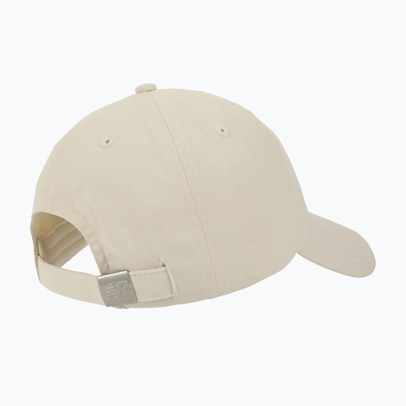 Дамска шапка с козирка New Balance 6 Panel Linear Logo linen lin 2