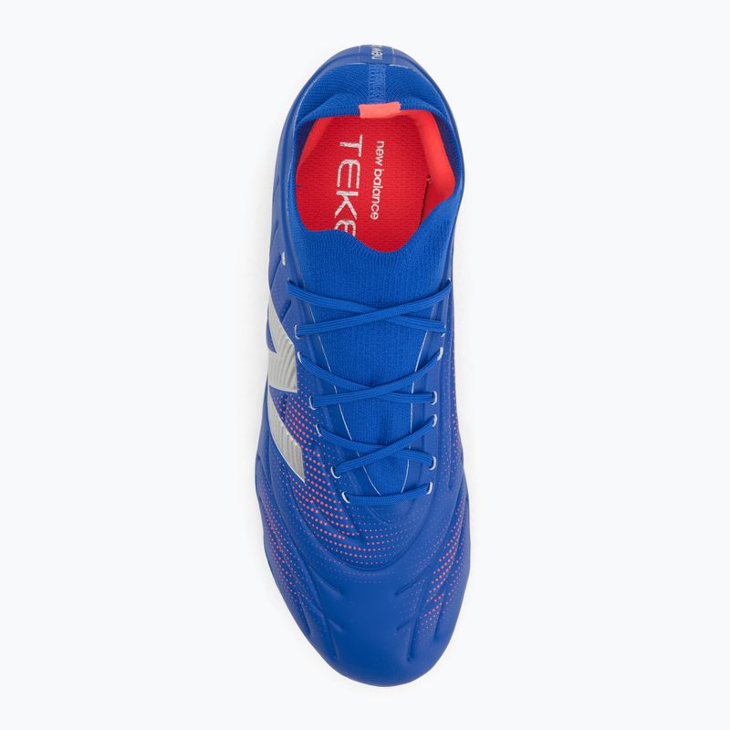 Футболни обувки New Balance Tekela Team Low V5 FG blue 5