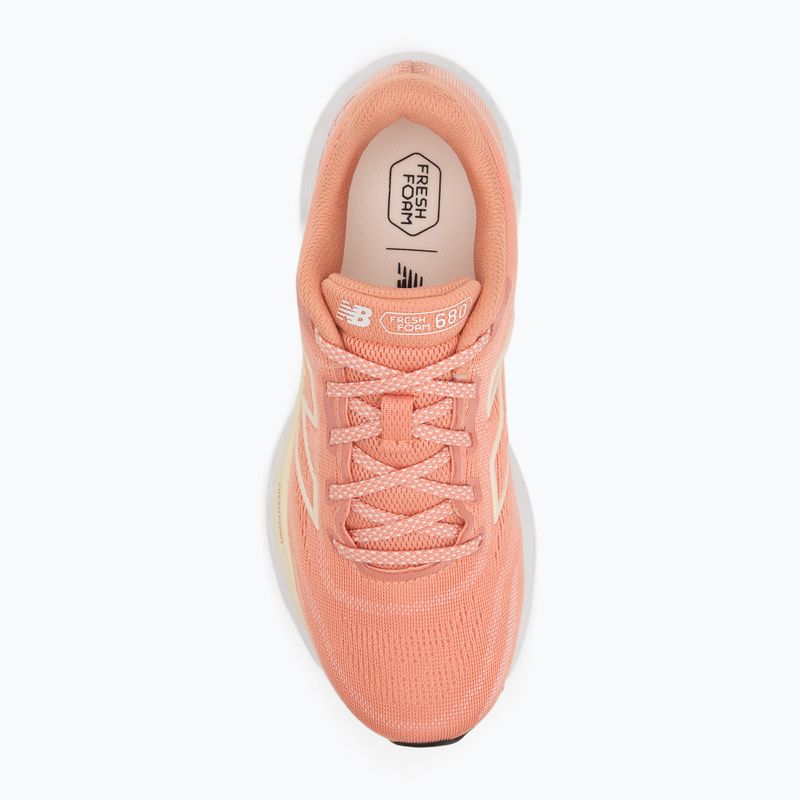 Дамски обувки за бягане New Balance Fresh Foam 680 v8 peach nectar 5