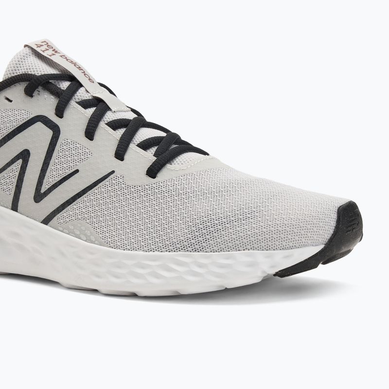 Мъжки маратонки за бягане New Balance Fresh Foam 411's V3 сив материя 7