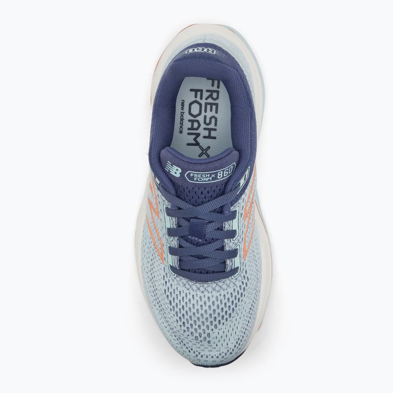 Дамски маратонки за бягане New Balance Fresh Foam X 860 v14 синьо скъпоценен камък 5