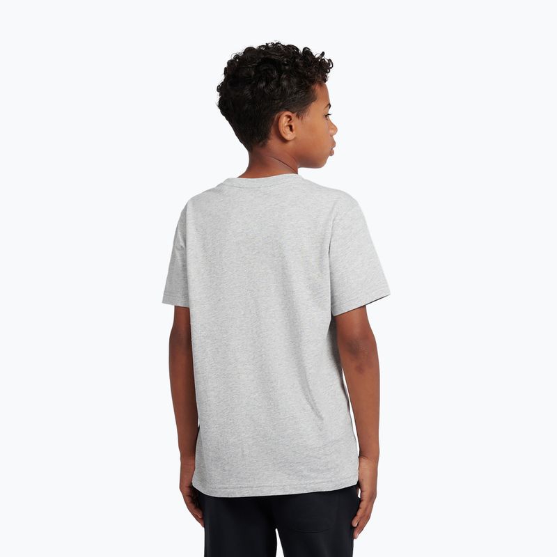 Детска тениска New Balance Jersey Stacked Logo Tee athletic grey heather 3