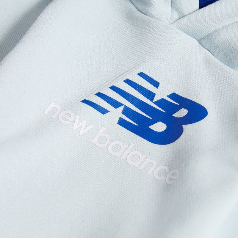 Детски анцуг New Balance FT Hoodie & Jogger frosted glass 4