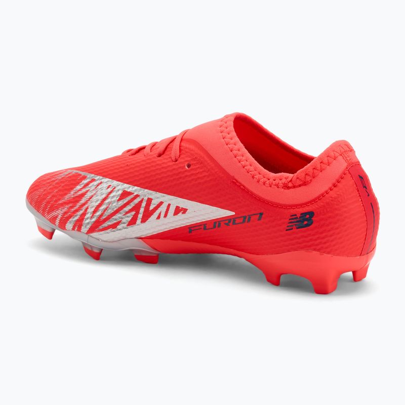 Детски футболни обувки New Balance Furon Team V8 Jr FG red 3