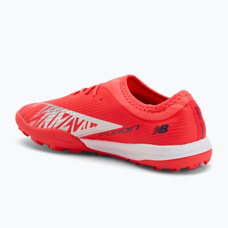 Детски футболни обувки New Balance Furon Team V8 Jr TF red 3
