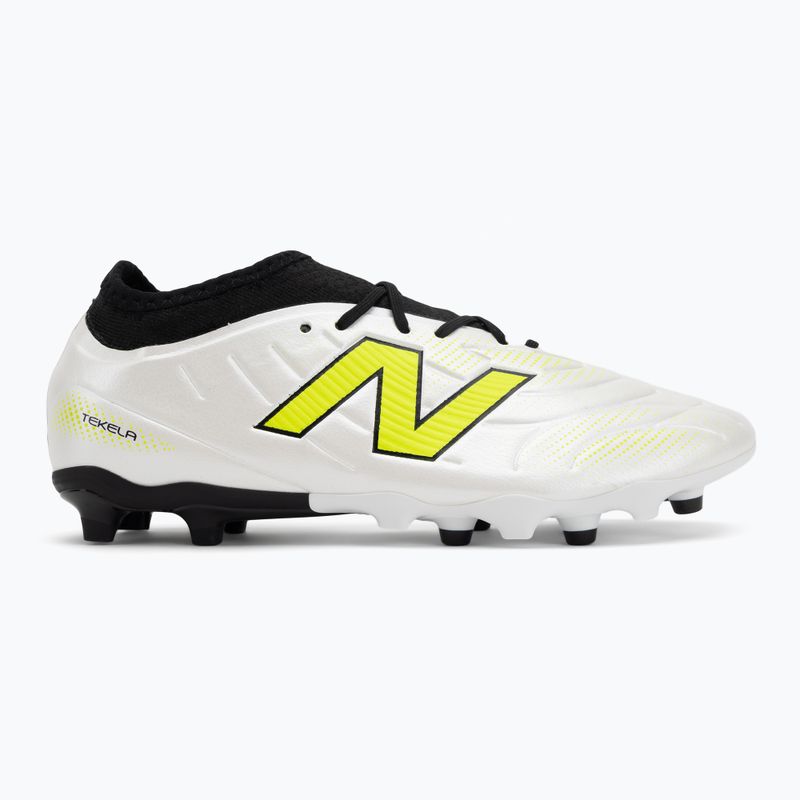 Детски футболни обувки New Balance Tekela Team Low JR FG white 2