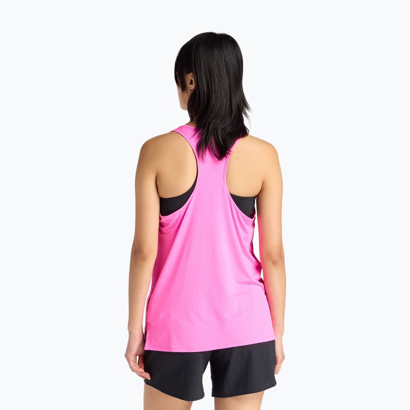 Дамска тениска за бягане New Balance Sport Essentials Tank pink heat 2