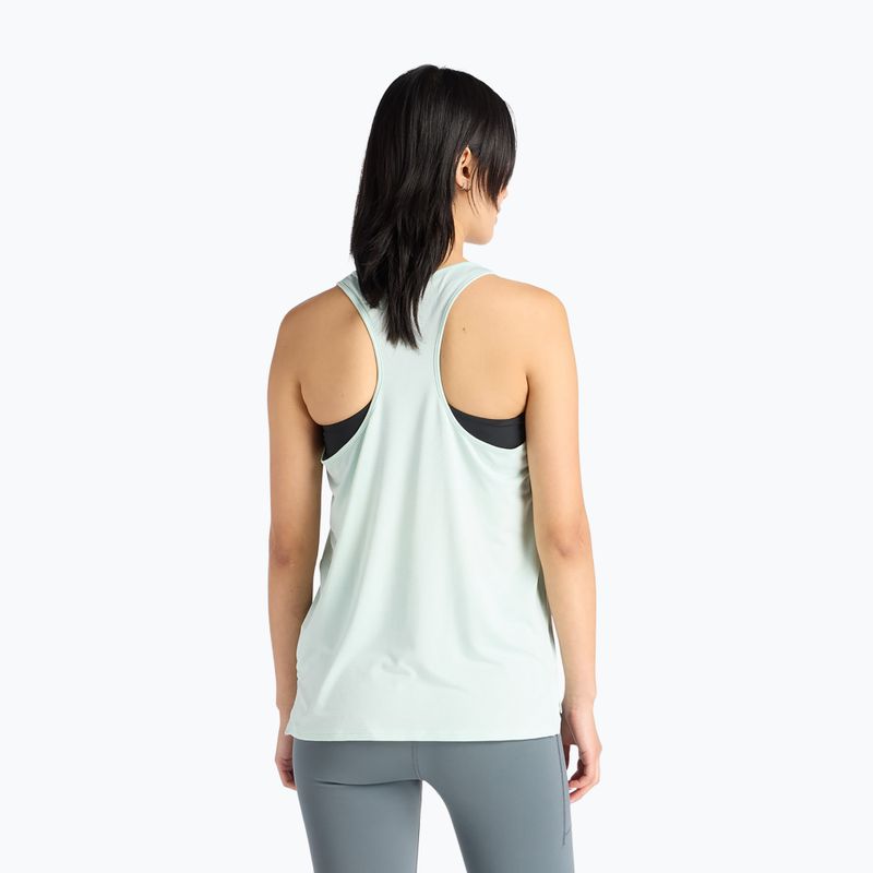 Дамска тениска за бягане New Balance Sport Essentials Tank cosmic jade 2