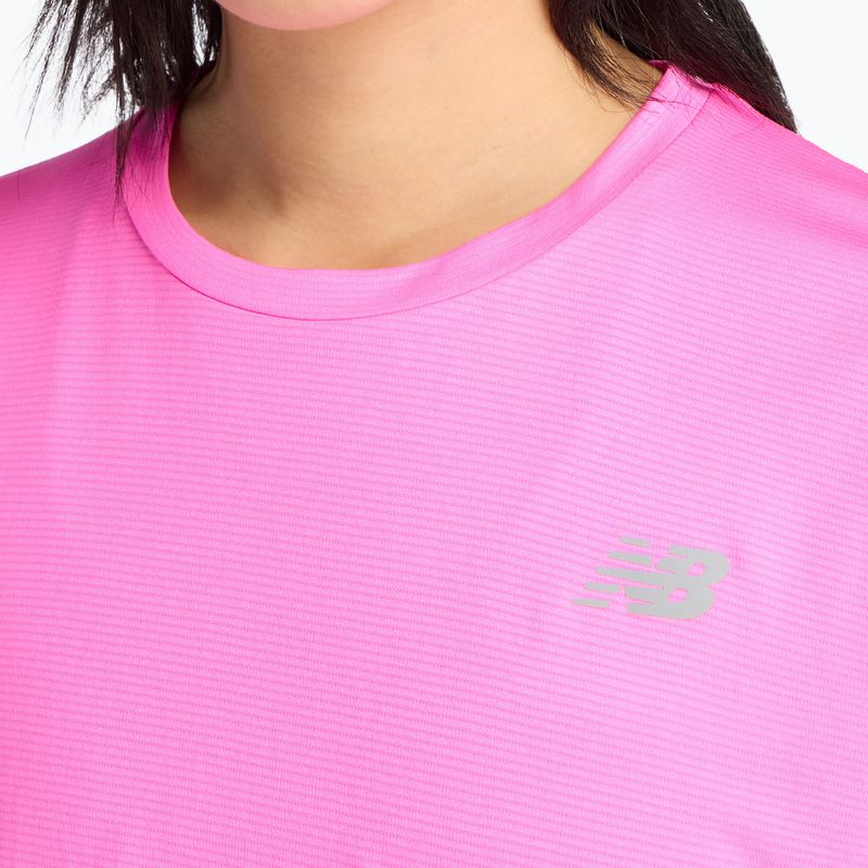 Дамска тениска за бягане New Balance Essentials pink heat 4