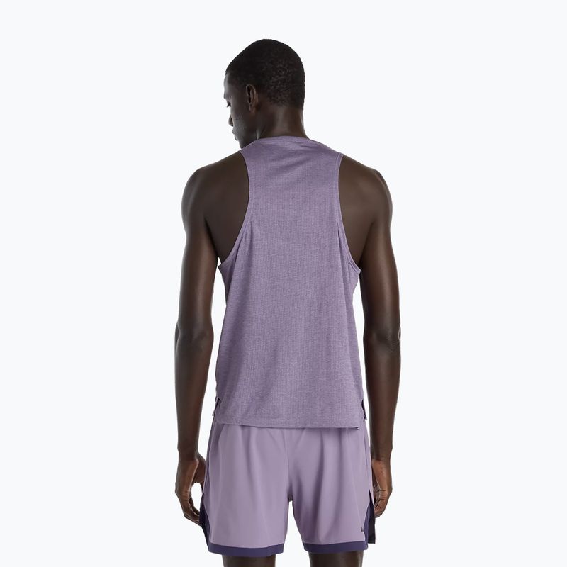 Мъжка тениска New Balance Singlet Athletics candied violet heather 3