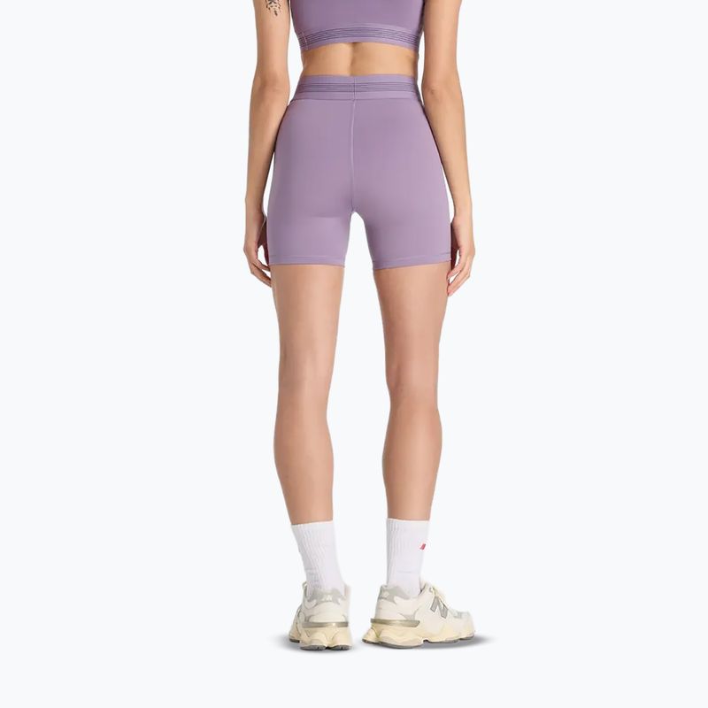 Дамски шорти New Balance AC Fitted 5“ candied violet 3