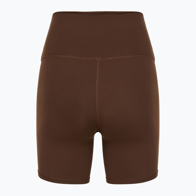 Дамски шорти New Balance Harmony High Rise pumpernickel 7