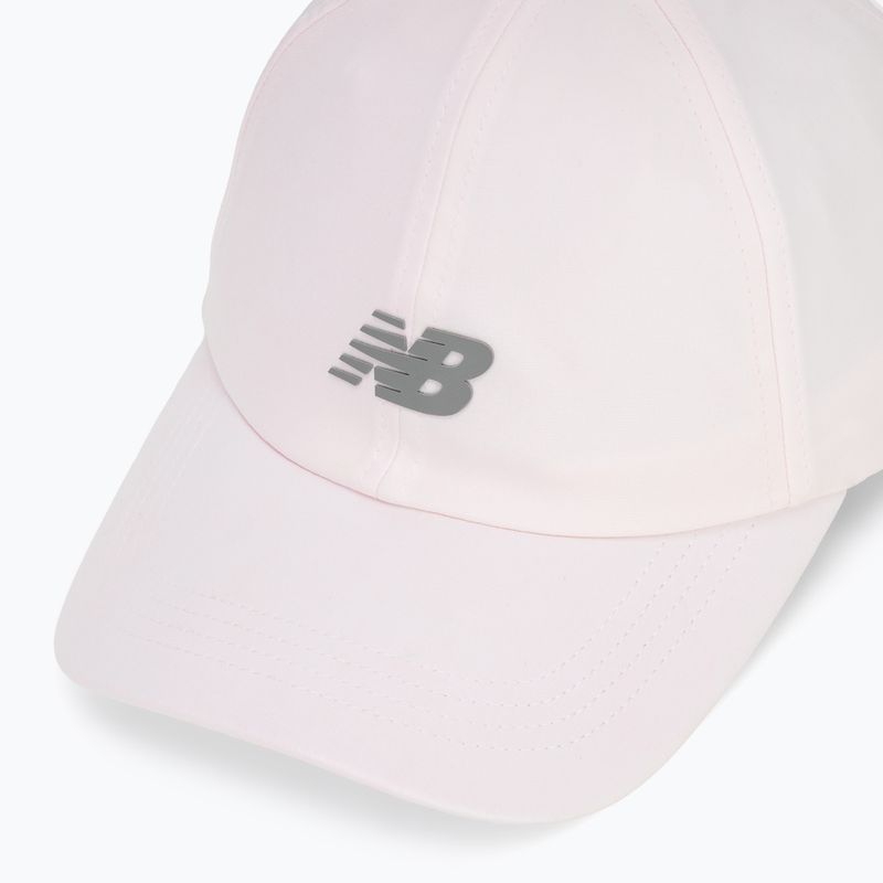 Шапка с козирка New Balance 5 Panel Performance V 2.0 pink salt 3