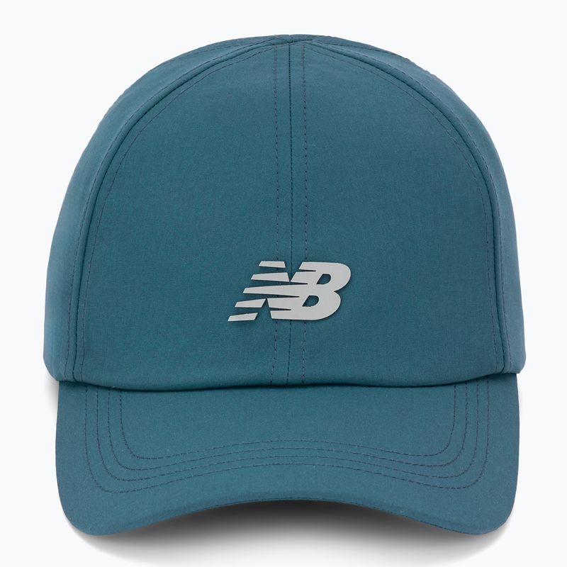 Шапка с козирка New Balance 6 Panel Performance V 2.0 big teal 2