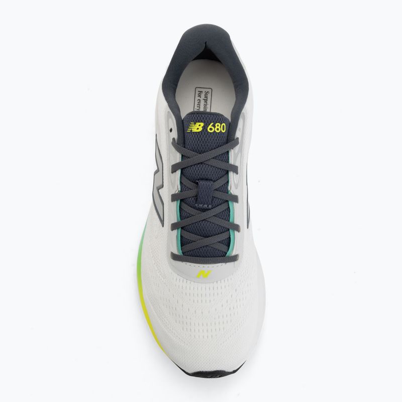 Мъжки обувки за бягане New Balance Fresh Foam 680's V9 reflection/grey matter/alkaline green 5