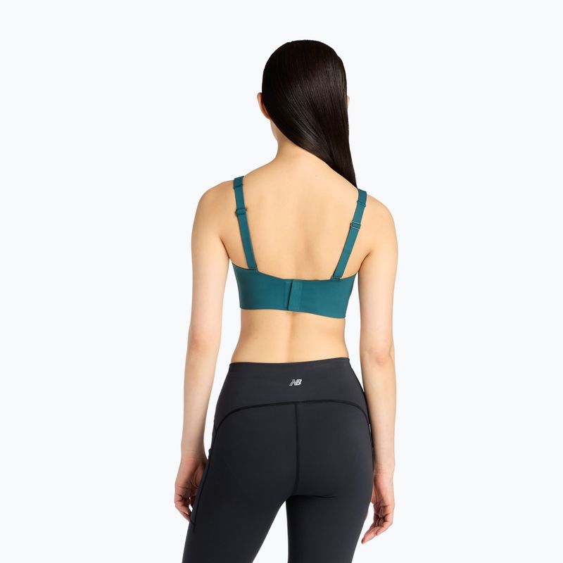 Спортен сутиен New Balance NB RC medusa green 3
