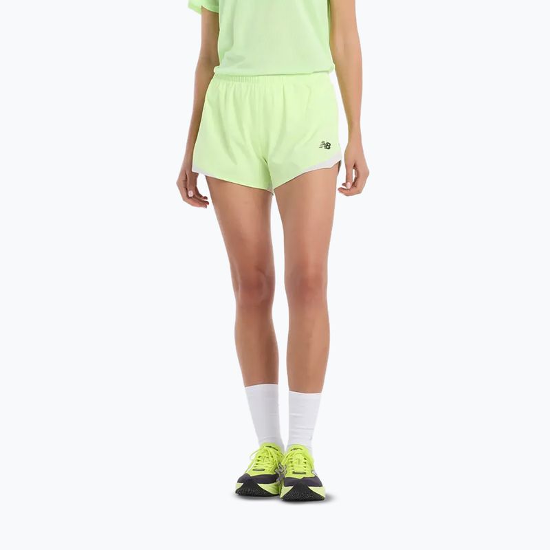 Дамски шорти за бягане New Balance Run Essentials 3“ afterglow