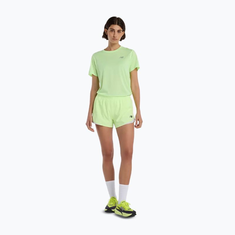 Дамски шорти за бягане New Balance Run Essentials 3“ afterglow 2