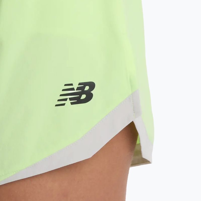 Дамски шорти за бягане New Balance Run Essentials 3“ afterglow 5