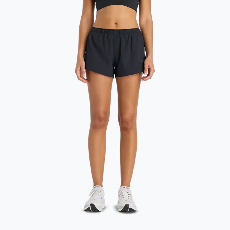 Дамски шорти за бягане New Balance Run Essentials 3“ black