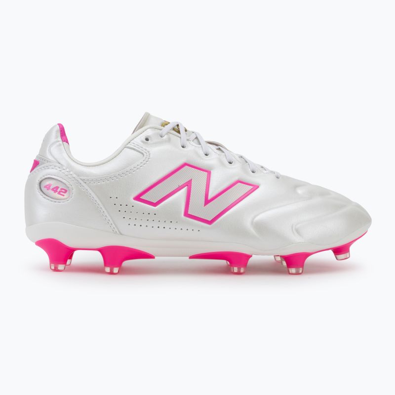 Футболни обувки New Balance Elite V3 FG sea salt/pink heat 2