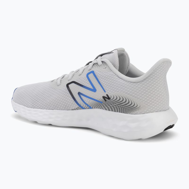Мъжки обувки за бягане New Balance Fresh Foam 411's V3 grey matter/blue bird/black 3