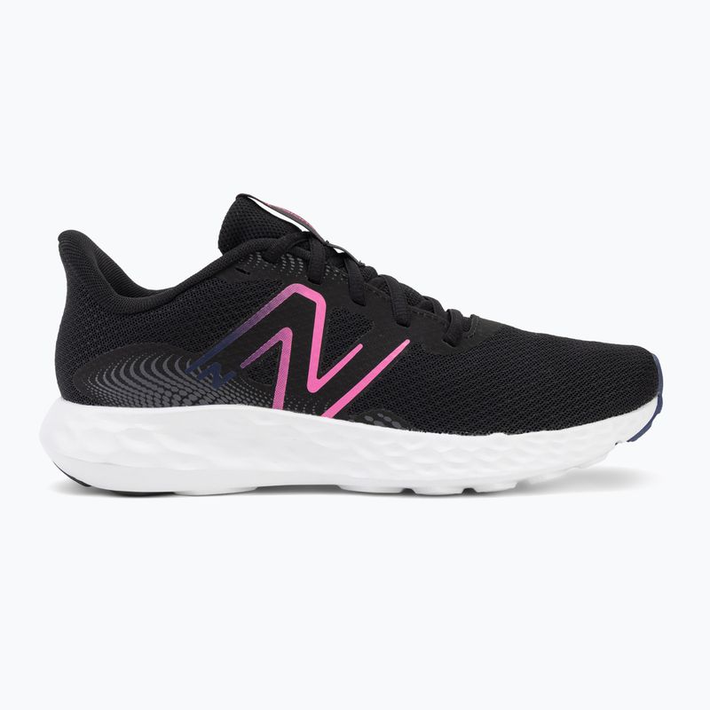 Дамски обувки за бягане New Balance Fresh Foam 411's V3 black/real pink/blue oyster 2