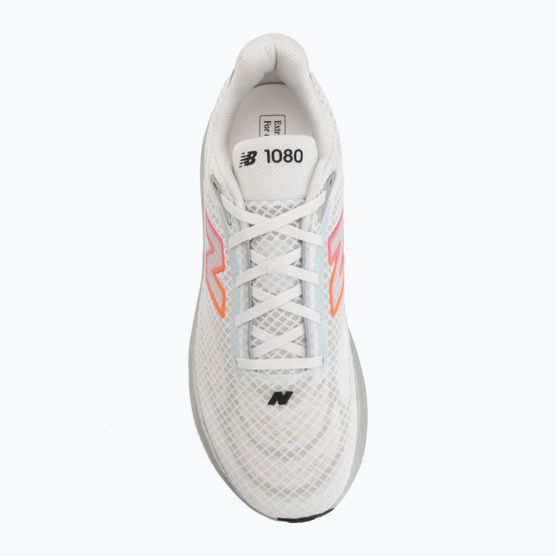 Мъжки обувки за бягане New Balance 1080'S V15 103 white/pink heat/tangerine heat 5