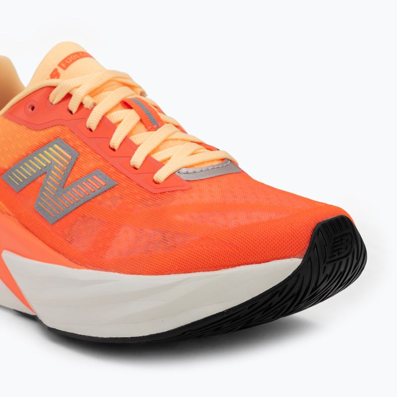 Дамски обувки за бягане New Balance FuelCell Rebel V5 tangerine heat/silver metallic 7