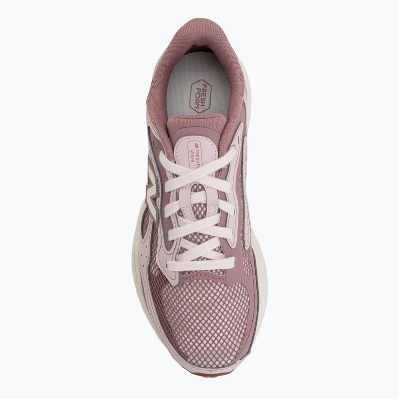 Дамски обувки за бягане New Balance Fresh Foam Arishi V4 pink salt/rosewood/sea salt 5