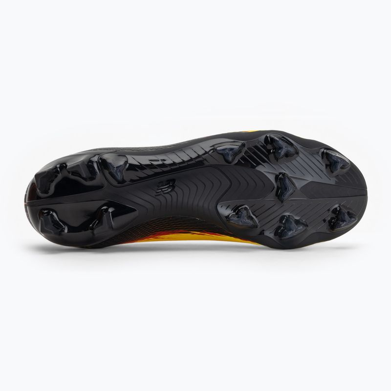 Футболни обувки New Balance Furon Team V8 FG punch yellow/black 100/fire cracker 4