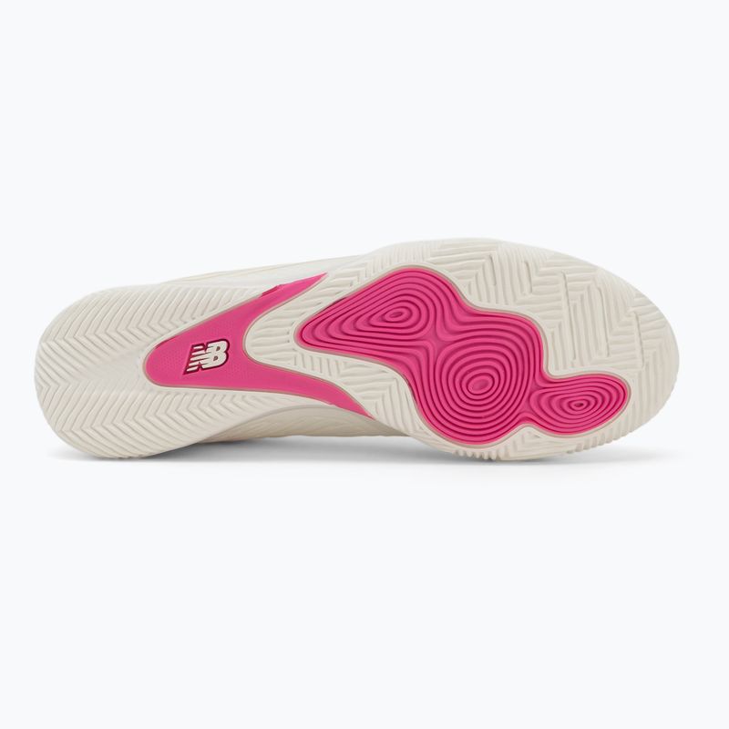 Футболни обувки New Balance Furon Pro V8 IN pink heat/sea salt/gold metallic 4