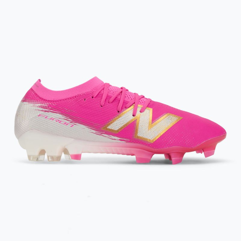 Футболни обувки New Balance Furon Elite V8 SG pink heat/sea salt/gold metallic 2