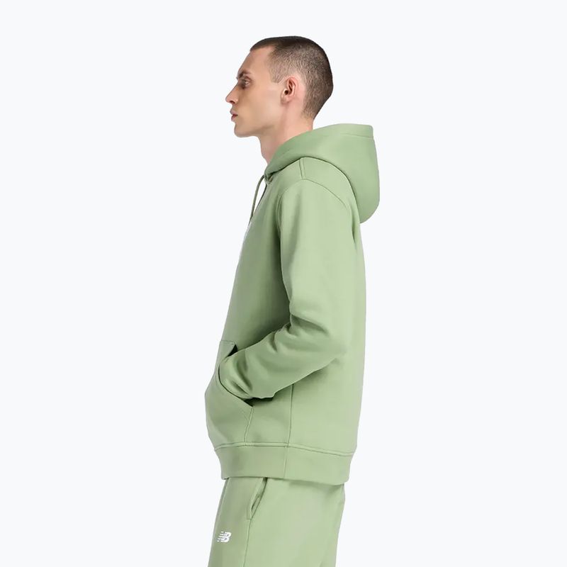 Мъжки суитшърт New Balance Core Brushed Hoodie oregano 3