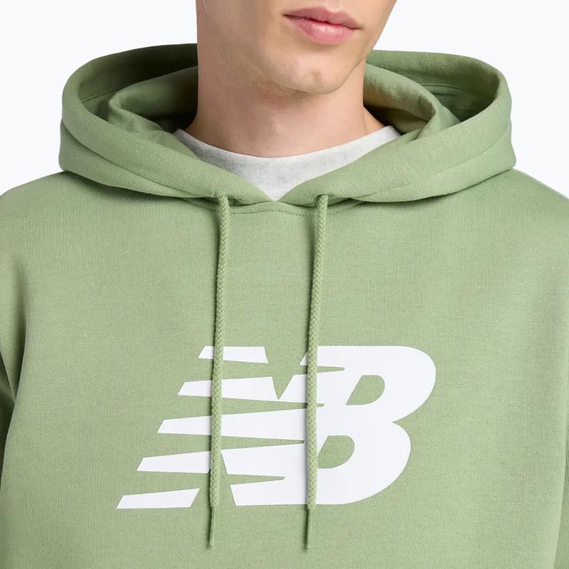 Мъжки суитшърт New Balance Core Brushed Hoodie oregano 4