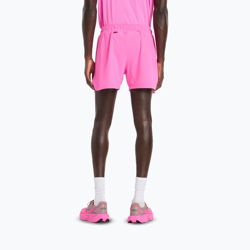 Мъжки шорти New Balance RC Seamless 5“ pink heat 3