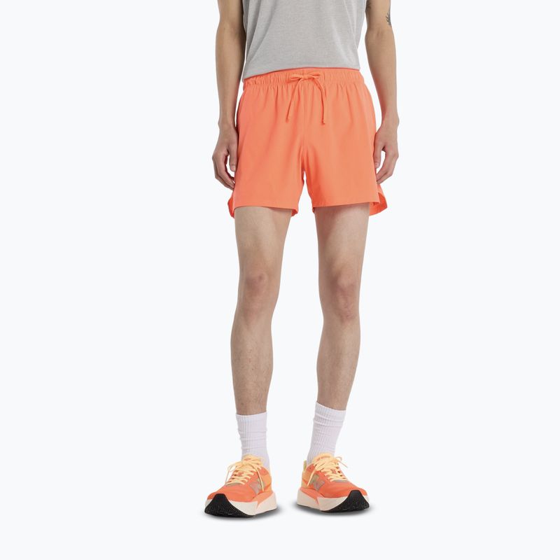Мъжки шорти New Balance RC Seamless 5“ tangerine heat