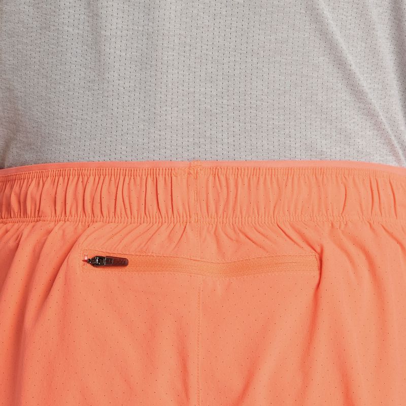 Мъжки шорти New Balance RC Seamless 5“ tangerine heat 5