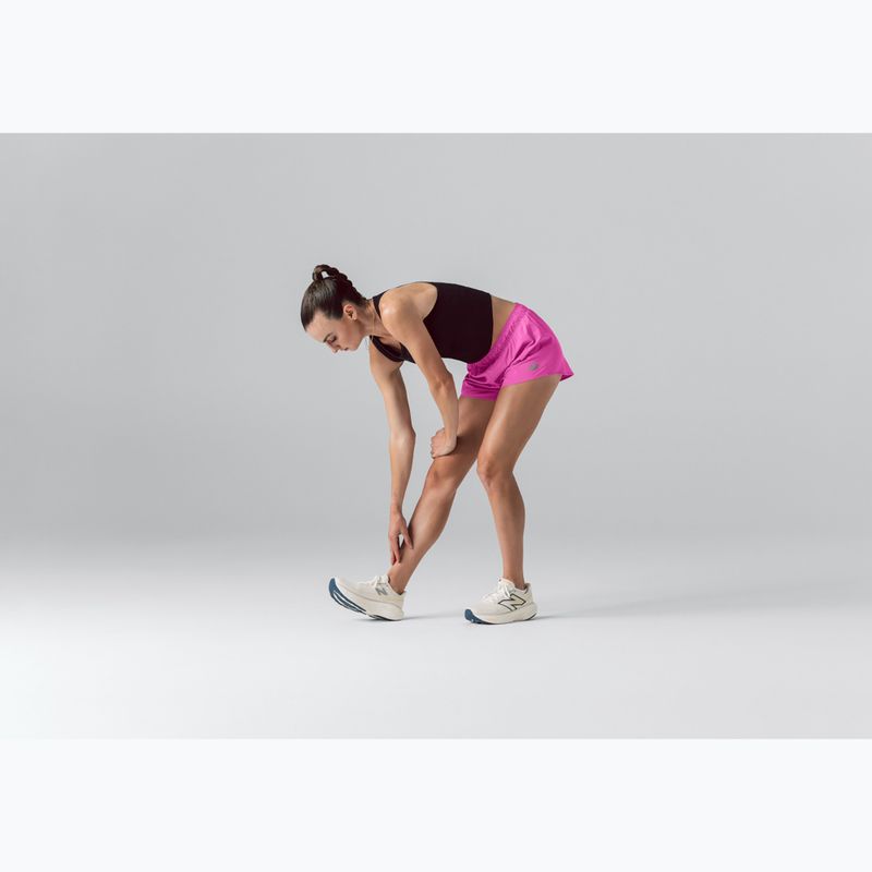 Дамски шорти New Balance RC Seamless 3" pink heat 7
