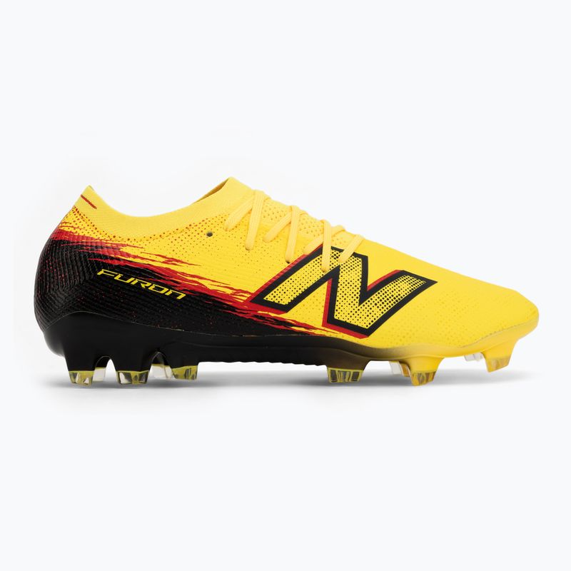 Футболни обувки New Balance Furon Elite V8 FG punch yellow/black 100/fire cracker 2