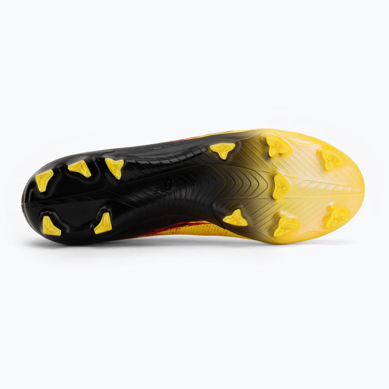 Футболни обувки New Balance Furon Elite V8 FG punch yellow/black 100/fire cracker 4