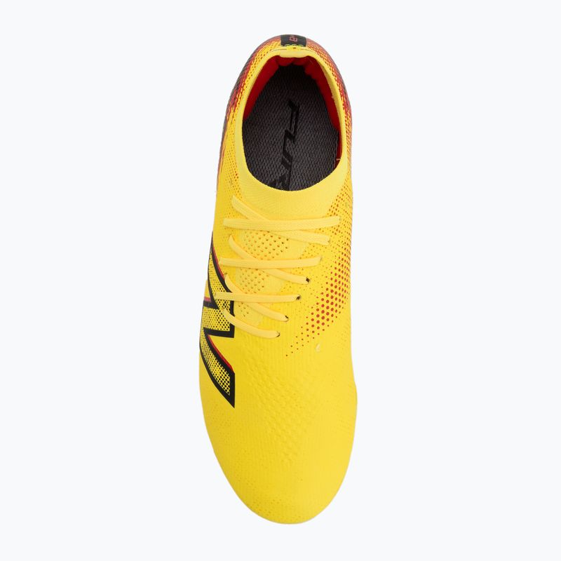 Футболни обувки New Balance Furon Elite V8 FG punch yellow/black 100/fire cracker 5