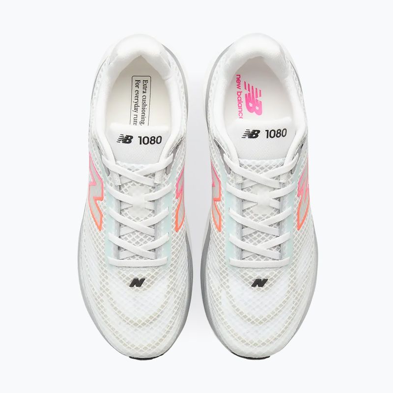 Мъжки обувки за бягане New Balance 1080's V15 103 white/pink heat/tangerine heat 4