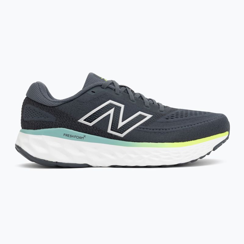 Мъжки обувки за бягане New Balance Fresh Foam Evoz V4 graphite/alkaline green 2