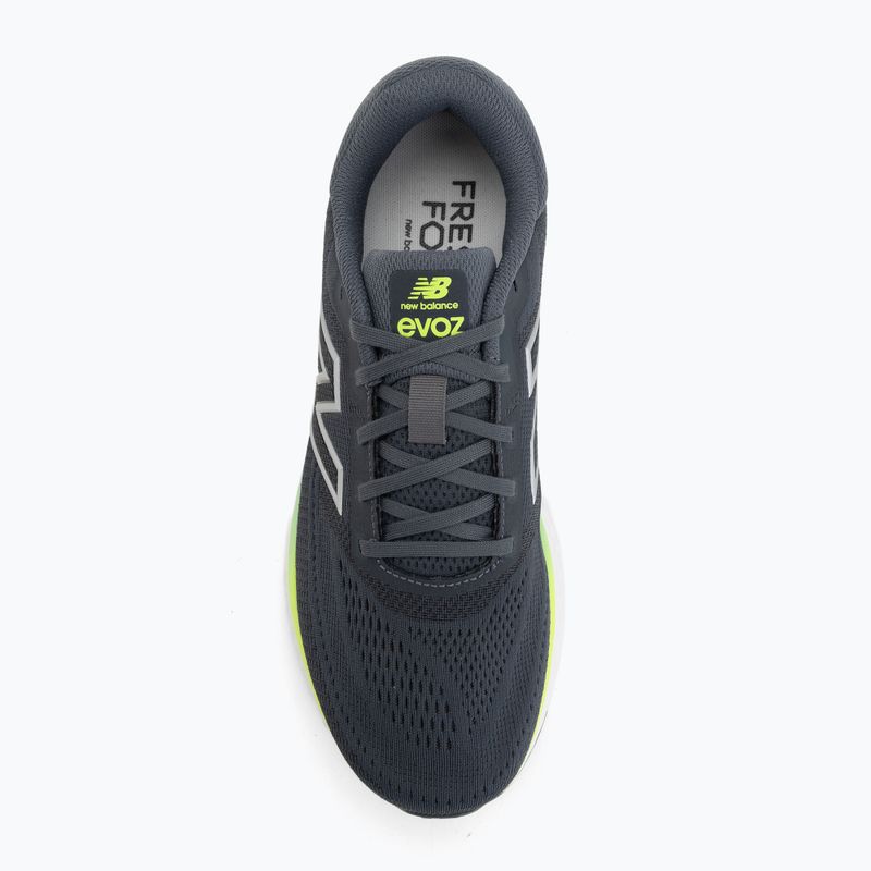 Мъжки обувки за бягане New Balance Fresh Foam Evoz V4 graphite/alkaline green 5