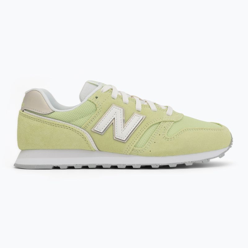Дамски обувки New Balance 373's V2 dry lime/dark silver metallic 2