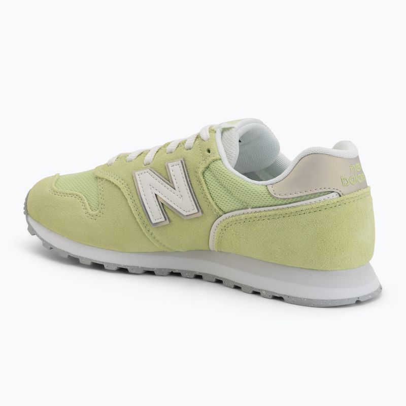 Дамски обувки New Balance 373's V2 dry lime/dark silver metallic 3
