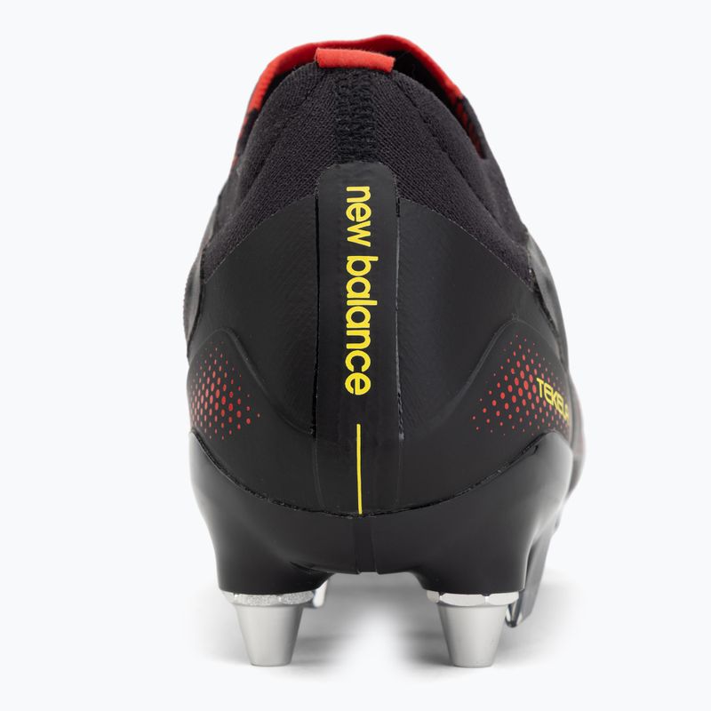 Футболни обувки New Balance Tekela Elite Low V5 SG black 100/punch yellow/fire cracker 6