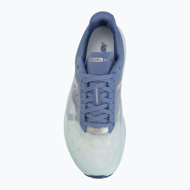 Дамски обувки за бягане New Balance FuelCell Rebel V5 fairweather blue/glint blue 5